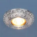 Встраиваемый точечный светильник с LED подсветкой 7247 MR16 CL прозрачный Elektrostandard