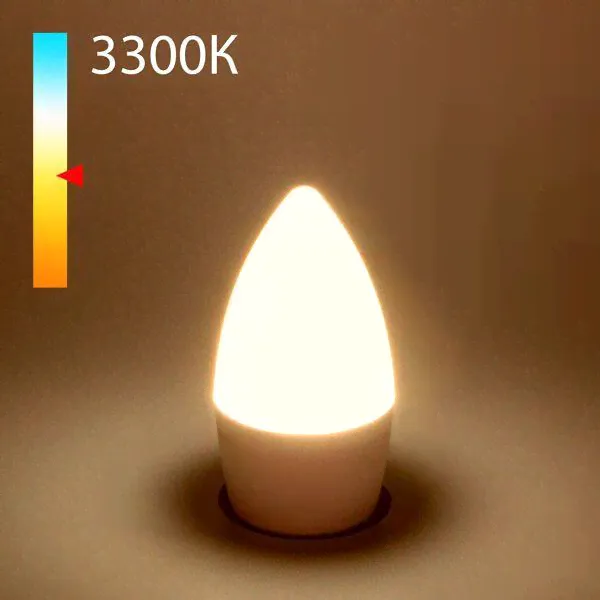 Лампа светодиодная Elektrostandard E27 8W 3300K матовая a048352