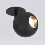 Встраиваемый светодиодный светильник черный 9926 LED Elektrostandard