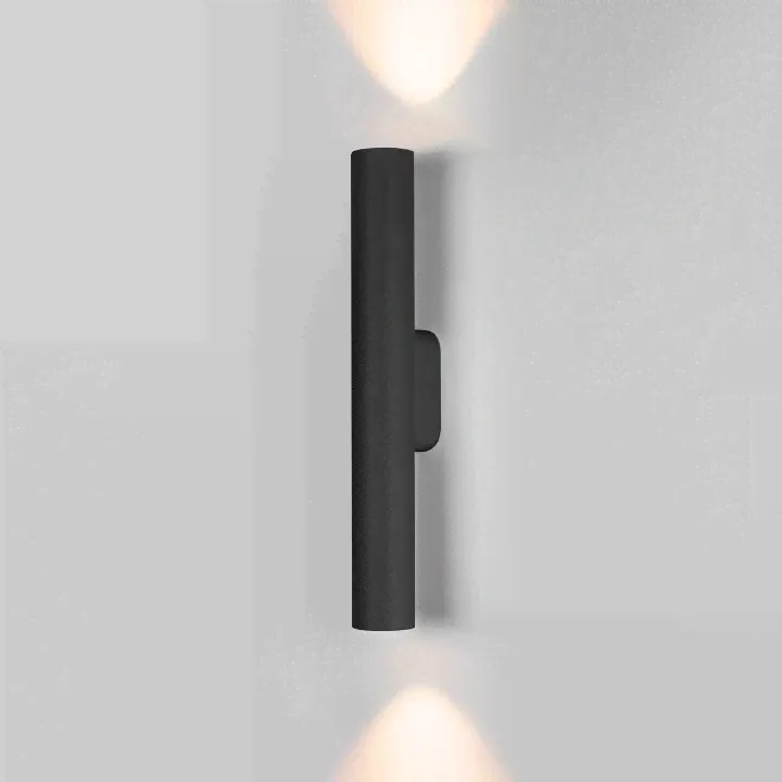 Уличный настенный светильник Elektrostandard 40123/LED черный-0