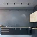 Встраиваемый светодиодный светильник черный 9925 LED Elektrostandard
