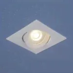 Встраиваемый точечный светодиодный светильник 9915 LED 6W WH белый Elektrostandard-0
