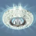 Встраиваемый точечный светильник с LED подсветкой 7247 MR16 CL прозрачный Elektrostandard