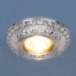 Встраиваемый точечный светильник с LED подсветкой 7247 MR16 CL прозрачный Elektrostandard-0