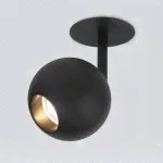 Встраиваемый светодиодный светильник черный 9926 LED Elektrostandard-0