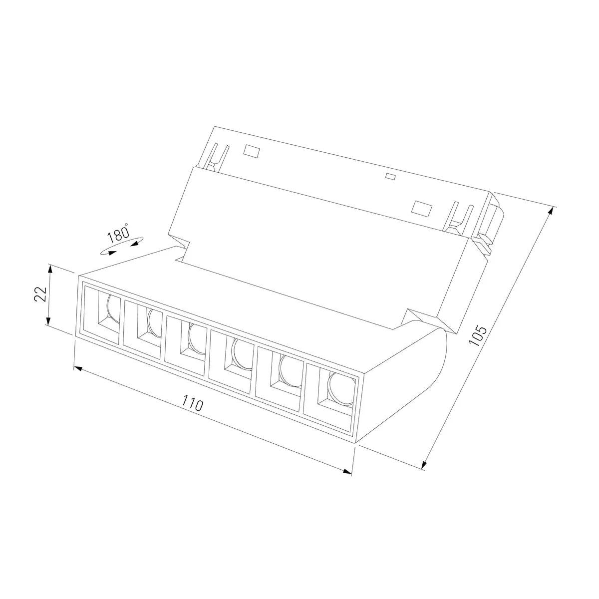 Трековый светодиодный светильник Elektrostandard Slim Magnetic 85194/01 a066586-4