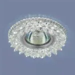 Встраиваемый точечный светильник с LED подсветкой 2212 MR16 CL прозрачный Elektrostandard-0