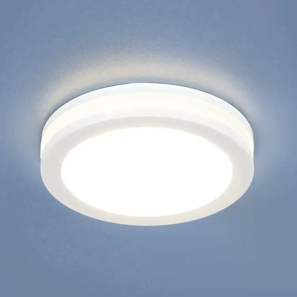 Встраиваемый точечный светодиодный светильник Elektrostandard DSKR80 5W 4200K-0