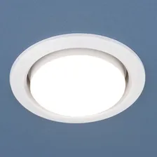 Встраиваемый светильник Elektrostandard 1035 GX53 WH белый, комплект