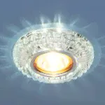 Встраиваемый точечный светильник с LED подсветкой 7247 MR16 CL прозрачный Elektrostandard-2
