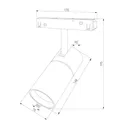 Трековый светодиодный светильник Elektrostandard Slim Magnetic 85197/01 a066589