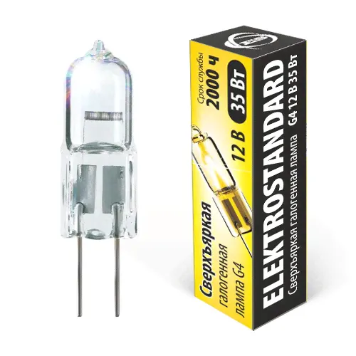 Лампа галогенная Elektrostandard G4 12V 35W сверхъяркая
