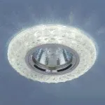 Встраиваемый точечный светильник со светодиодной подсветкой 2180 MR16 CL прозрачный Elektrostandard-1