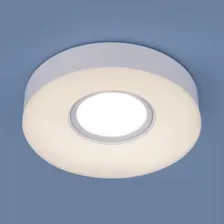 Встраиваемый светильник с LED подсветкой Elektrostandard 2240 MR16 WH белый a045481